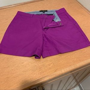 Banana Republic Plum Shorts. Size 0.